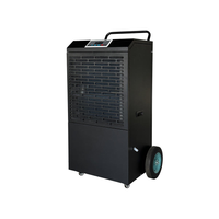 AirDry 158L Portable Commercial Dehumidifier – 200–260m² | 2.6kW | 1,400m³/h Airflow | Heavy-Duty Caster Wheels