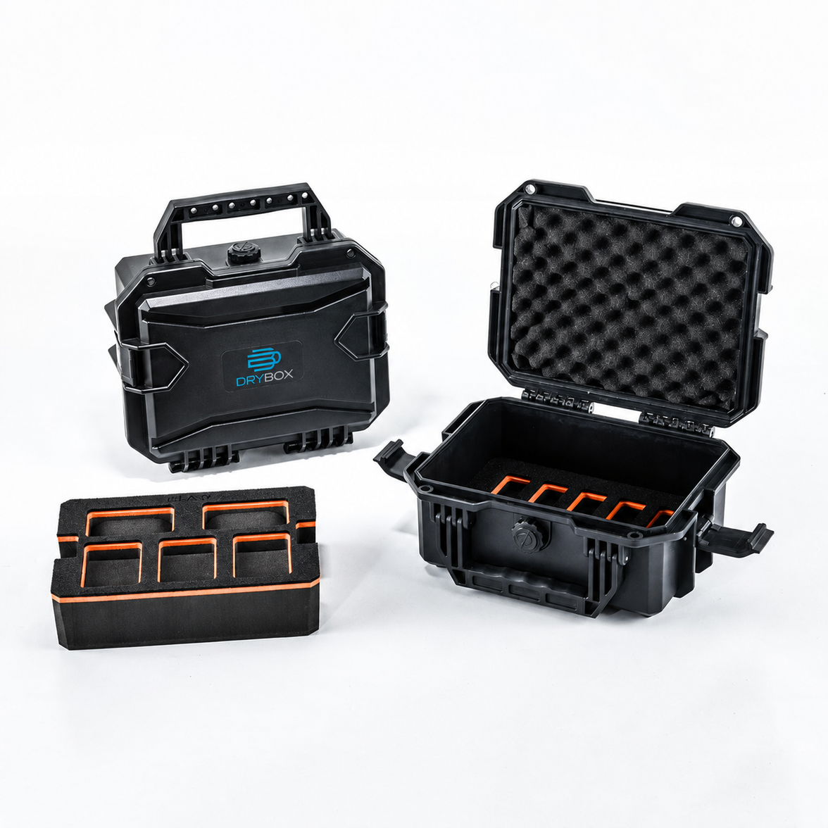 DryBox Watch Hard Case – 5 Slots | IP67 Waterproof | IK10 Impact Protection | EVA Foam Interior | 1-Year Warranty