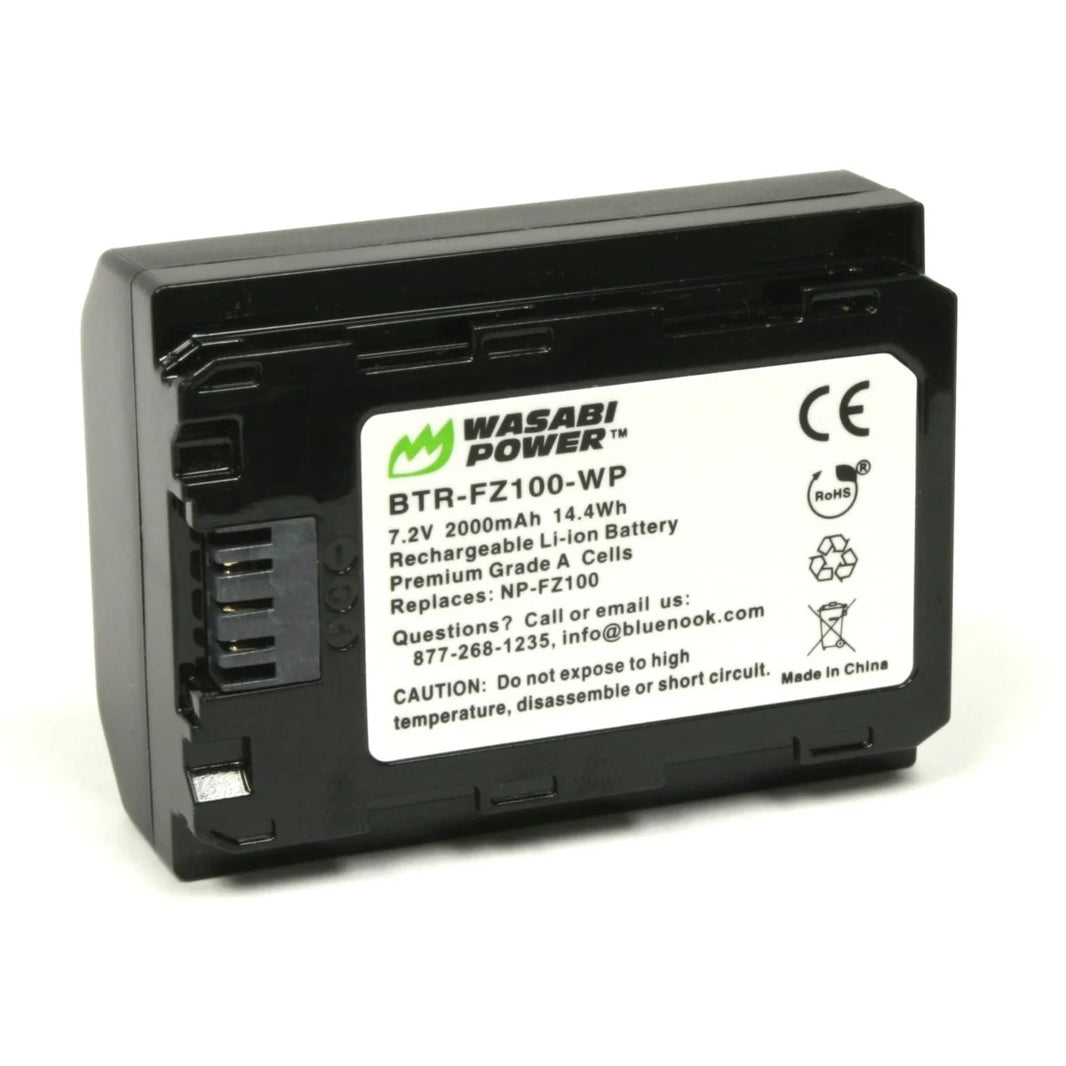 Sony NP-FZ100 Battery (2-Pack) by Wasabi Power