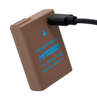 Nikon EN-EL14, EN-EL14a Battery with USB Fast Charging by Wasabi Power