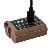 Nikon EN-EL15, EN-EL15a, EN-EL15b, EN-EL15c Battery with USB-C Fast Charging by Wasabi Power