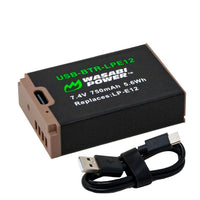 Canon LP-E12 Battery with built-in USB-C fast charging (includes USB-C Cable)