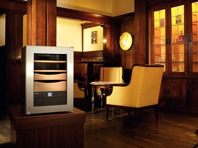 39L Cigar Humidor- Liebherr ZKes 453 Humidor -DryBox SG Pte. Ltd.