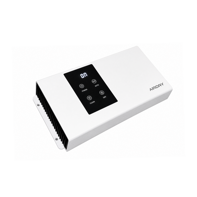 AIRDRY HygroGuard Closet Dehumidifier – Drying, Sterilization & Deodorization | Black or White | Up to 10m³