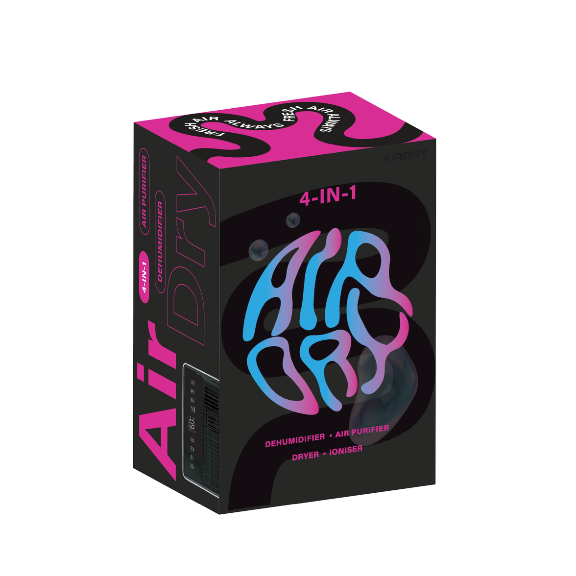 AIRDRY Smart Pro 25L 4-in-1 Dehumidifier + Air Purifier