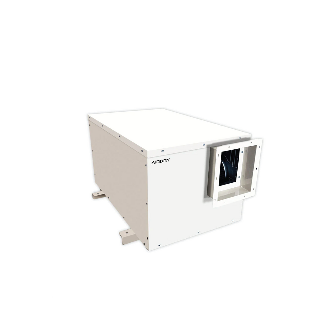 AIRDRY 288L Ceiling Commercial Dehumidifier – 400–600m² | 5.5kW | 2,800m³/h Airflow | Digital Control Panel