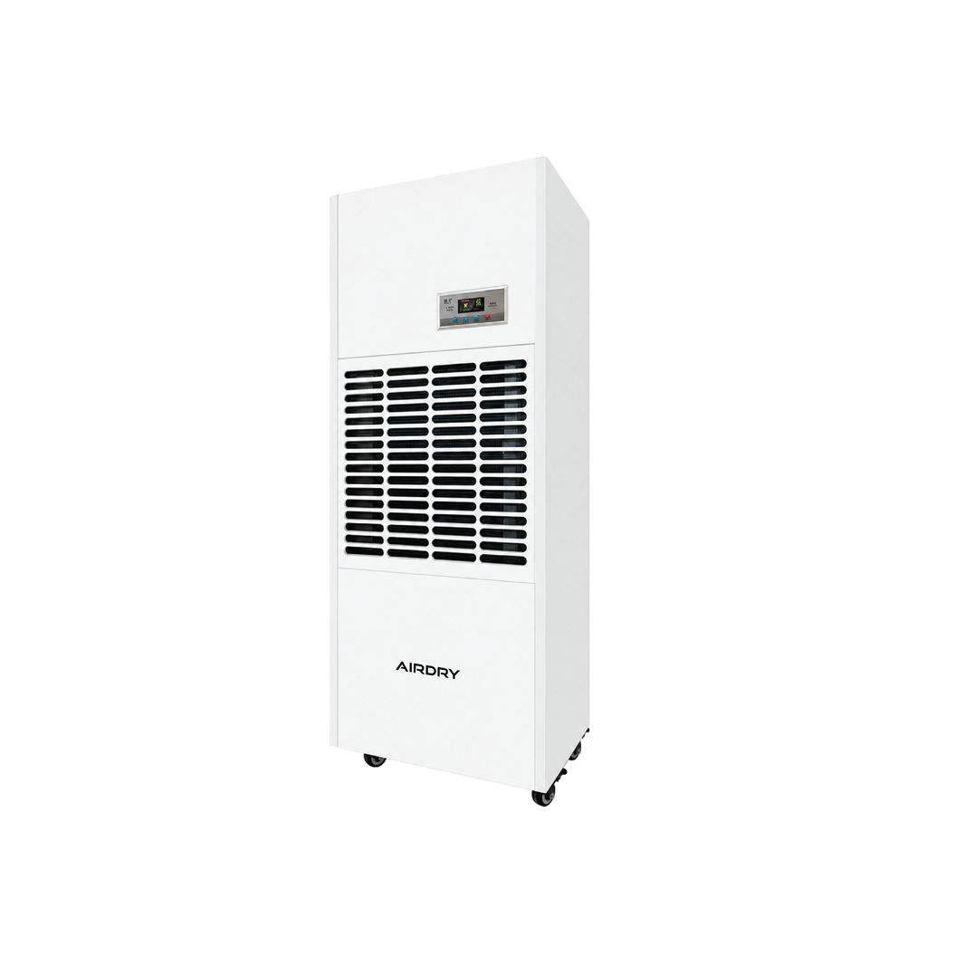 AIRDRY 168L Floor Standing Industrial Dehumidifier – 250–350m² | 3.2kW | 2,000m³/h Airflow | Industrial Humidity Control
