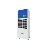 AIRDRY 288L Floor Standing Industrial Dehumidifier – 288L/Day | 400–500m² | 3000m³/h Airflow | 380V