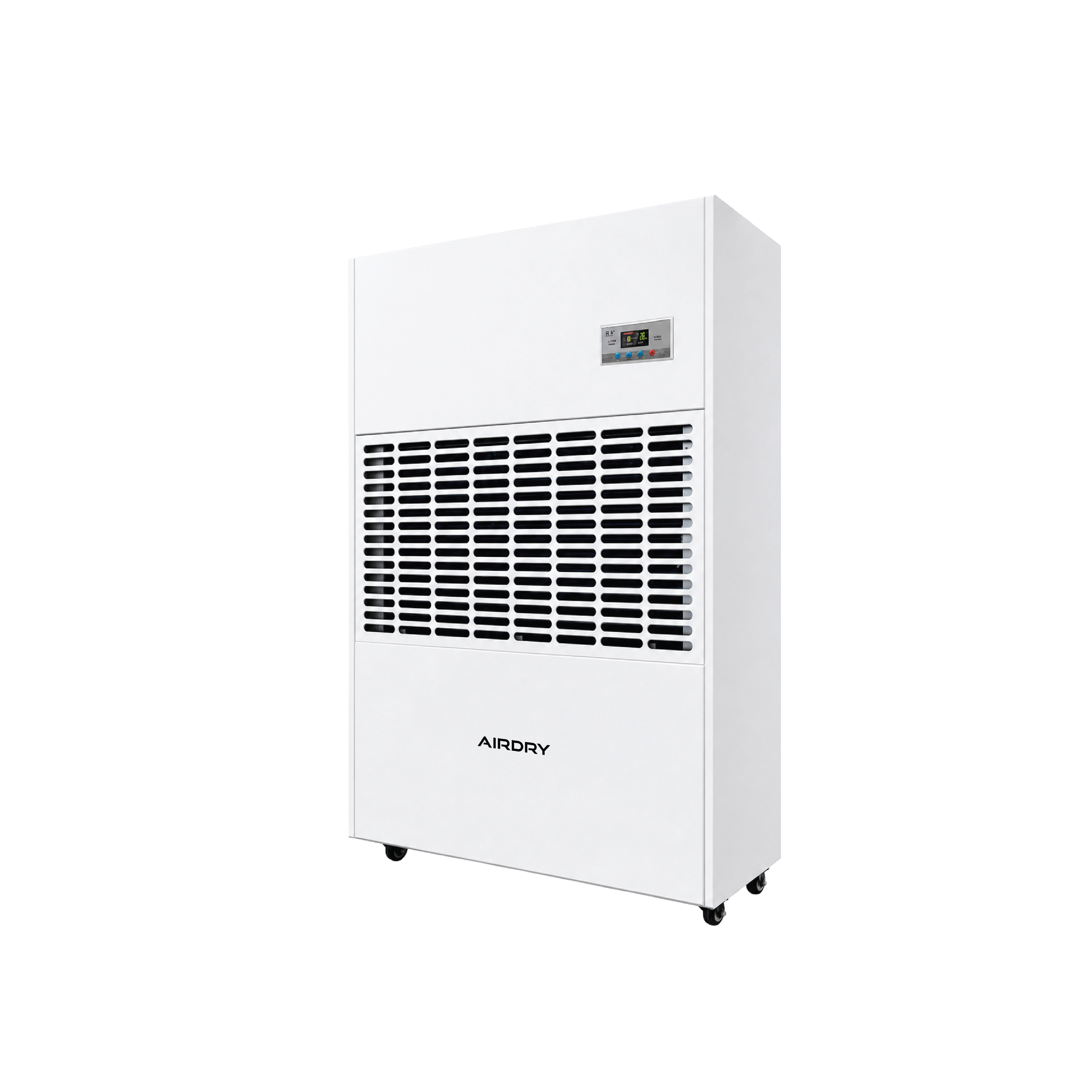 AIRDRY 728L Floor Standing Industrial Dehumidifier – 1,000–1,500m² | 15kW | 8,000m³/h Airflow | Industrial Humidity Control