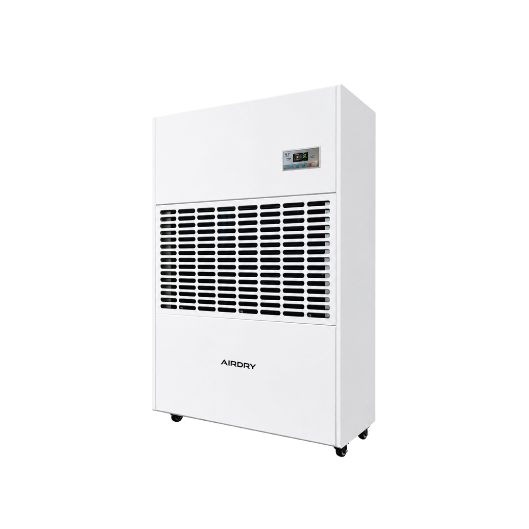 AIRDRY 1200L Floor Standing Industrial Dehumidifier – Up to 2000m² | 25kW | 15,000m³/h Airflow | Industrial Humidity Control