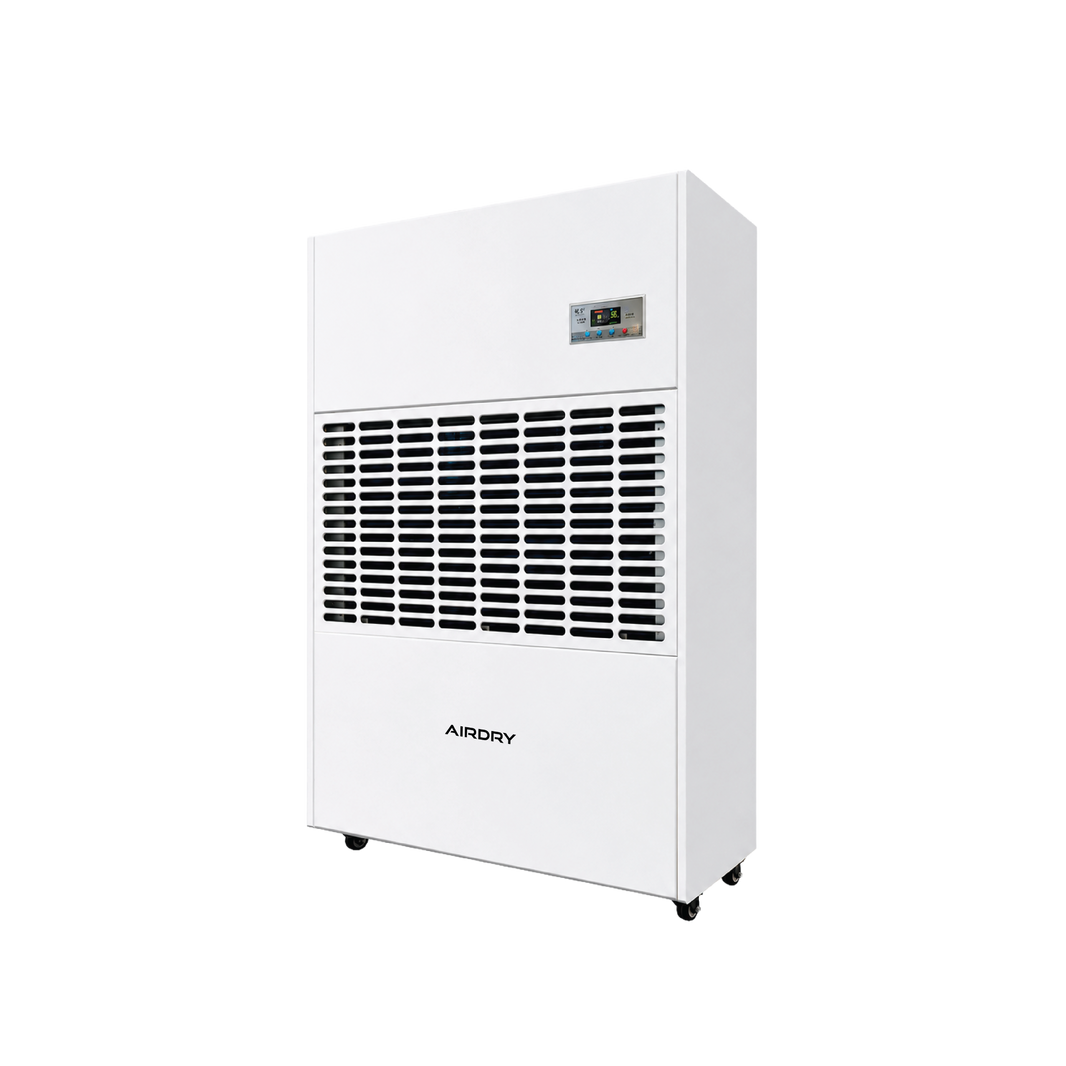 AIRDRY 1200L Floor Standing Industrial Dehumidifier – Up to 2000m² | 25kW | 15,000m³/h Airflow | Industrial Humidity Control