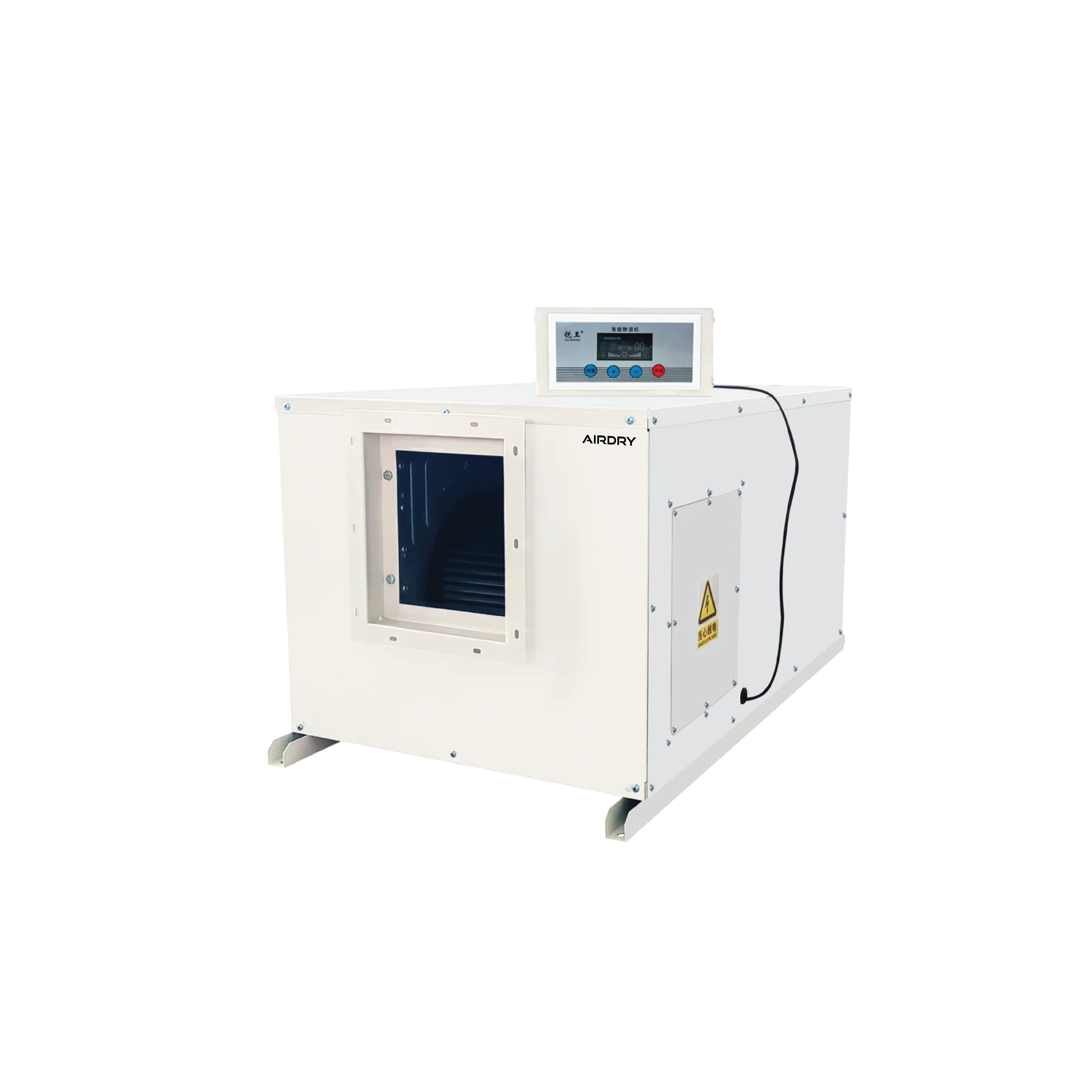 AIRDRY 60L Ceiling Commercial Dehumidifier – 50–80m² | 850W | 600m³/h Airflow | Digital Control Panel