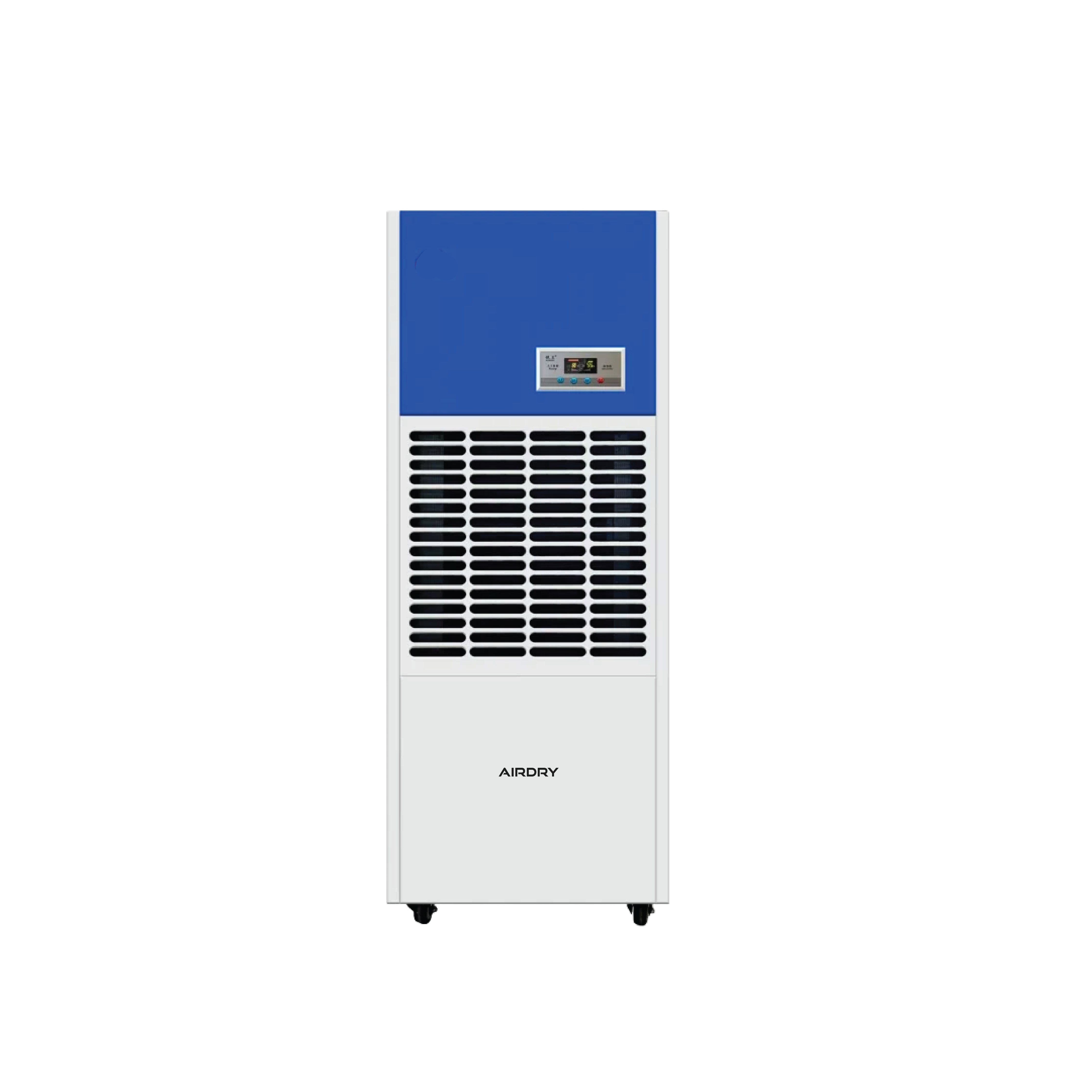 AIRDRY 288L Floor Standing Industrial Dehumidifier – 288L/Day | 400–500m² | 3000m³/h Airflow | 380V